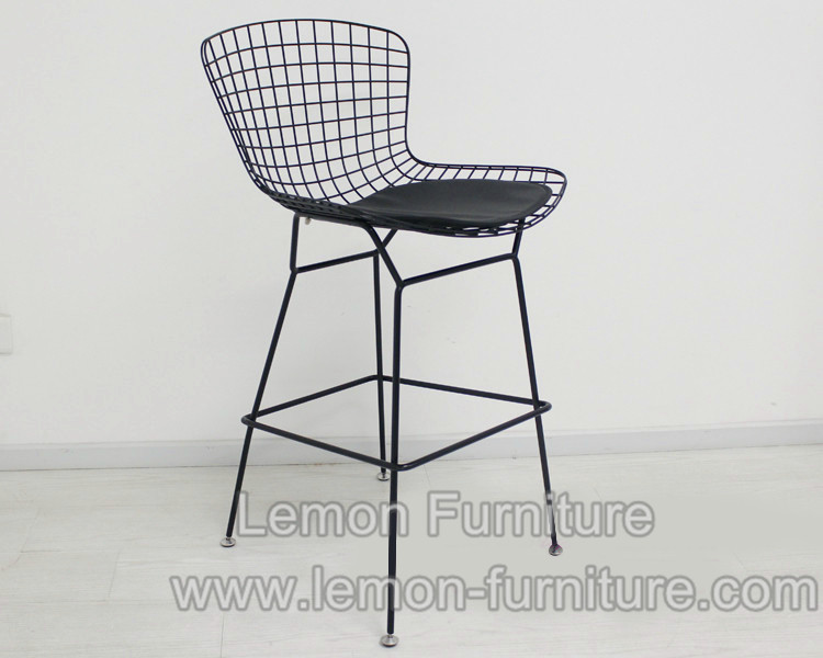 metal wire bar chair