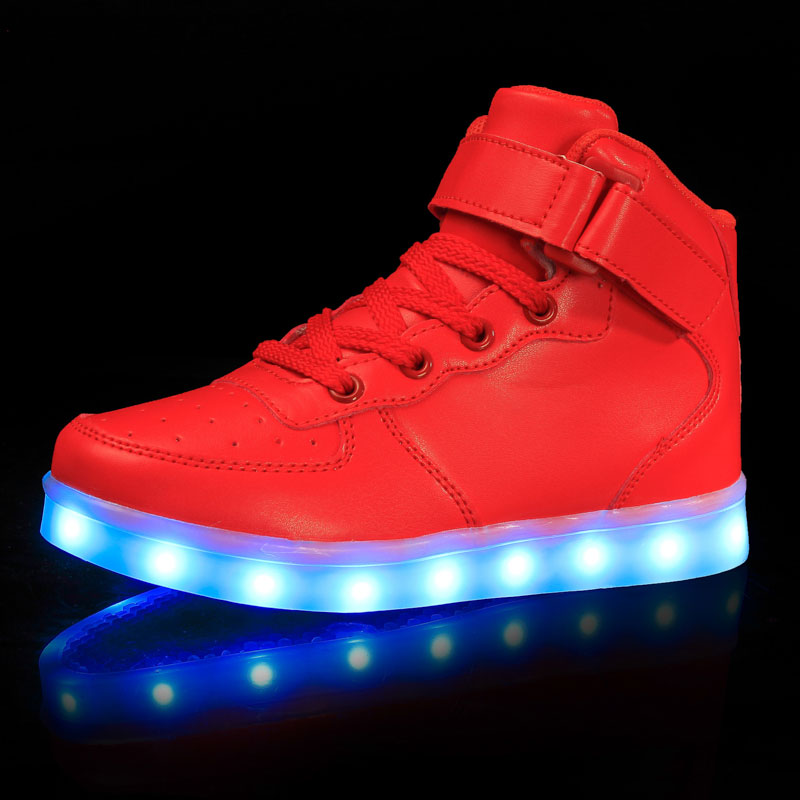 Children Led Flashing Casual Single Wheel Roller Shoes